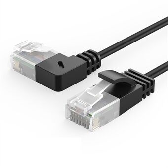 CABLECREATION CL0045 5m Cat6a Netwerkverbinding Dunne Koord 10Gbps Zuiver Koperdraad Core RJ45 Ethernet-kabel