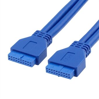 5 Gbps high-speed vrouw-naar-vrouw connector USB 3.0 moederbord 20-pins header verlengkabel 0,5 m
