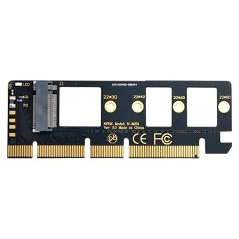 OD-SA-001-BK NGFF M-key NVME M.2 SSD voor PCI-E Express 3.0 16x X4 adapter zonder beugel