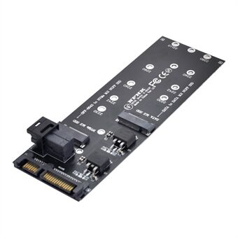 SF-033 HD SFF-8643 + SATA-uitbreidingskaart voor NGFF NVME PCIe SSD SATA-adapter voor moederbord