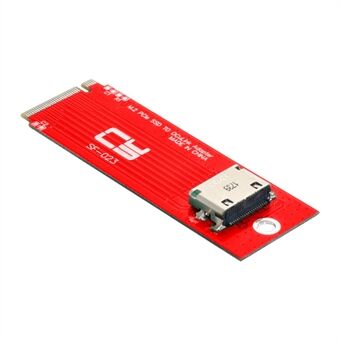 SF-023 PCI-E 3.0 M.2 M Sleutel voor Oculink SFF-8612 SFF-8611 Host Adapter voor PCIe Nvme SSD Host Controller Uitbreidingskaart