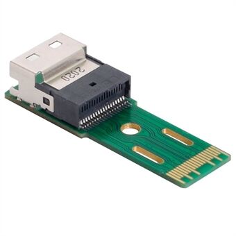 SF-003 PCI-E Slimline SAS 4.0 SFF-8654 4i 38Pin naar SFF-8654 38Pin Man-vrouw Extender Adapter Test Tool