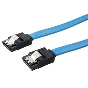 1m harde schijf datakabel dubbele rechte connector SATA 3.0 6Gb/s hoge snelheid datakabel met vergrendeling