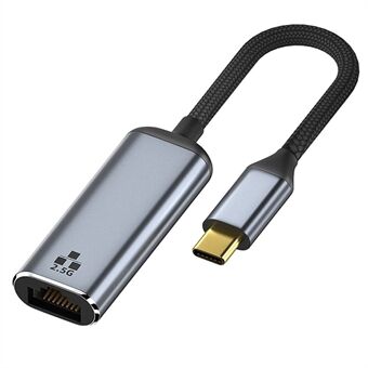 Voor MacBook 2500Mbps USB-C Ethernet Adapter Type-C naar RJ45 LAN 2.5 Gigabit Netwerkkaart