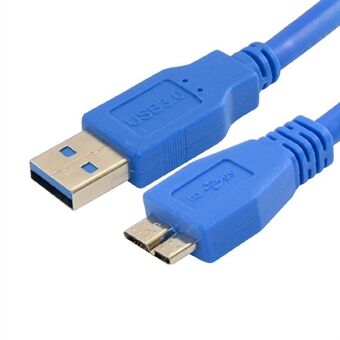 0,6 m USB 3.0 kabel A mannelijk naar micro-B oplaadkabel Verlengkabel Harde schijf kabel met 5 Gbps gegevensoverdracht