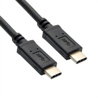 1 m USB 3.1 Type-C male naar male datakabel laptop tablet telefoon snel oplaadsnoer