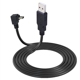 JUNSUNMAY 1,5 m USB A 2.0 naar Mini B 5-pins adapterkabel voor harde schijf / digitale camera / telefoon