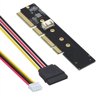 SA-048 NGFF M-sleutel 110 mm naar PCI-E 16X Adapter Laag profiel Hoogte 3 cm voor 110 mm 80 mm SSD 1U-server