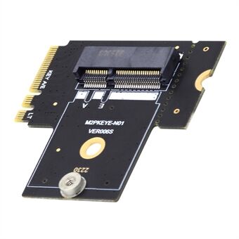 SA-062 PCI Express NGFF Sleutel A+E Man-vrouw Laag Profiel 90 Graden Haakse Adapter Verlengkaart Riser
