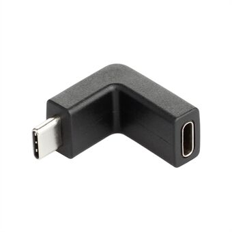 USB 3.1 Type-C man-naar-vrouw adapter 90-graden haakse connector voor MacBook Samsung Galaxy S10