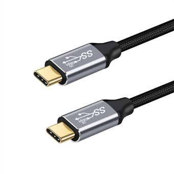 3M USB C naar USB C kabel USB 3.1 Gen2 10 Gbps multifunctionele 100W PD nylon gevlochten type C kabel (mannelijk naar mannelijk)