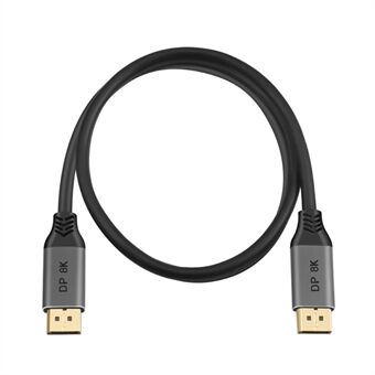 8K 60HZ DP1.4-kabel 1m DisplayPort mannelijk naar mannelijk hogesnelheidsadapterkabel voor HDTV-projector