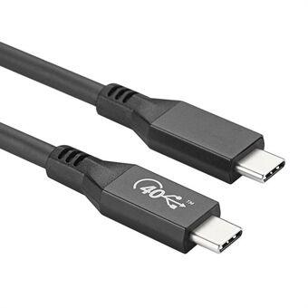 USB4-kabel USB-IF 40 Gbps PD3.0 100 W Super Charging USB-kabel High-speed datasynchronisatiekabel compatibel met Thunderbolt 3 (0,5 m)