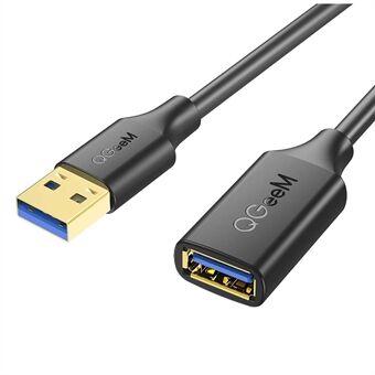 QGEEM QG-CVQ21 1.8m Super Lange USB 3.0 Kabel Man-vrouw Verlengkabel voor Nintendo Switch / Flash / Kaartlezer / Harde Schijf / Toetsenbord