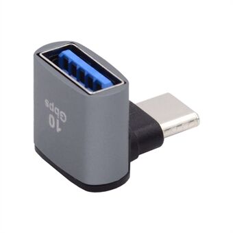 UC-035-UP 90 Degree Up / Down Angled USB Type-C to USB 3.0 Female OTG Adapter for Laptop Tablet Phone