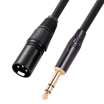 TC145BK19 1.8m 6.35mm Male naar XLR Male Microfoon Mixer Audio Converter Kabel