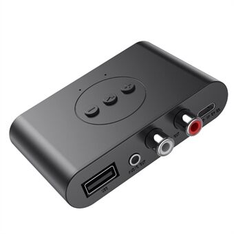 B21 Bluetooth 5.0 audio-ontvanger U-schijf RCA 3,5 mm AUX-aansluiting stereo muziekadapter