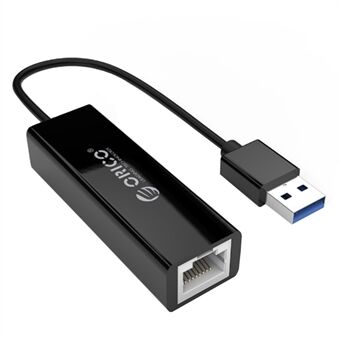 ORICO UTJ-U3 USB 3.0 naar RJ45 bedrade gigabit Ethernet-poortadapter voor laptop-desktopconverter - zwart