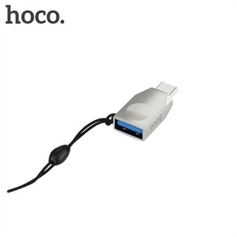 HOCO UA9 Type-C naar USB Data OTG Adapter Converter voor Samsung Note 8/Nieuwe MacBook Etc.