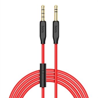 HOCO UPA12 3,5 mm Male naar Male Stereo Audio Aux-kabel met microfoon