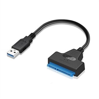 USB 3.0 naar SATA III Harde Schijf Adapter Kabel met LED Licht Computer Harde Driver Aansluitkabel voor 2.5 "SSD & HDD