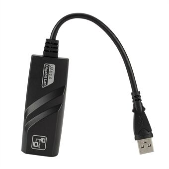 Draagbare bekabelde netwerkadapter USB 3.0 naar Gigabit Ethernet RJ45 LAN 10/100/1000 Mbps Ethernet-netwerkkaart voor laptop