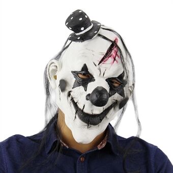 Full Head spookachtige Clown gemaakt van latex voor horror-effect