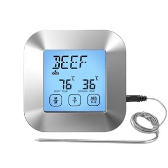 TS-82 Keuken Koken Vleesthermometer LED-display Touchscreen Elektronische timingthermometer met sonde