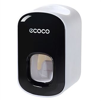 ECOCO Wandgemonteerde tandpastadispenser voor badkamer Automatische tandpastapers voor Kids en volwassenen