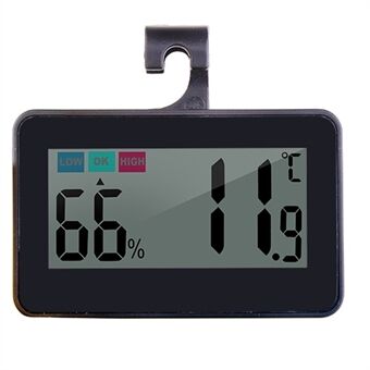 Mini digitale binnenthermometer meet Nauwkeurige temperatuur-vochtigheidsmonitor met LCD-scherm