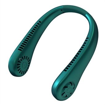 Geluidsarme nekventilator USB oplaadbare mini-koelventilator 3 windsnelheden draagbare zomerkoeler