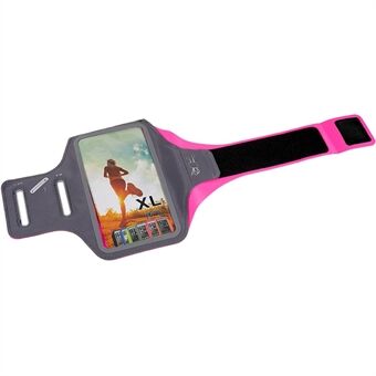 Outdoor Running Sports Arm Bag 6-inch telefoon touchscreen armband opbergtas met oortelefoongat