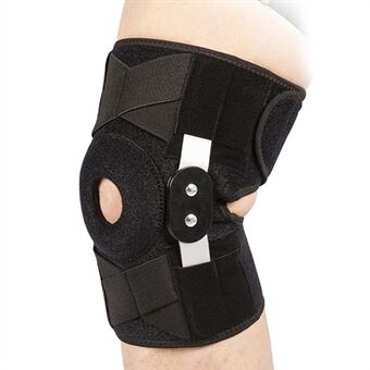 Slijtvaste sportstang Verstelbare knieband Krasbestendige kniebeschermende bandage met metalen stabilisator aan de zijkant