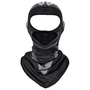 Head YS3513 Warm bivakmuts thermisch gezichtsmasker Hoofddoek UV-bescherming voor skiën, fietsen, klimmen, hardlopen (lange stijl)