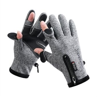 Touchscreen Warme Winterhandschoenen Winddicht Waterdichte Rits Wanten Handschoenen voor Hardlopen Rijden Fietsen Werk