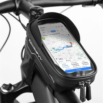 WHEEL UP fietstas Waterdichte zadeltas Touchscreen 6.5" telefoontas voor fietstas