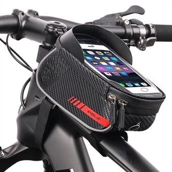 WHEEL UP Waterdicht scherm Touch Bike Frame Bag Front Tube Bag Handtas