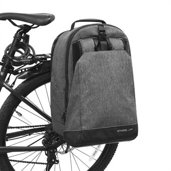 WHEEL UP E002 40L fietstas aan de achterkant met Stor capaciteit Multifunctionele rugzaktas - donkergrijs