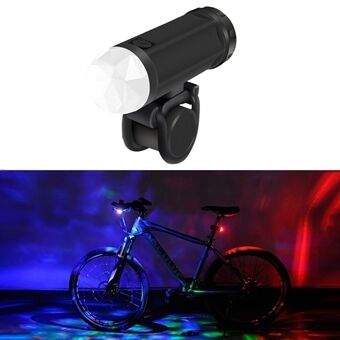 LEADBIKE LD57 Bike Rotating LED Light Night Cycling Fiets Veiligheidswaarschuwingslamp Sfeerlicht