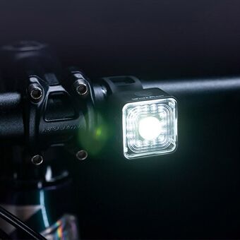 WIND & MOON WT06 Fietskoplamp Waterdichte USB oplaadbare fietskoplamp Veiligheidswaarschuwingslamp