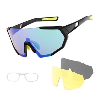 XQ-HD XQ-547 Winddichte fietsbril Heren Dames Sport Uv-zonnebril Gepolariseerde bril