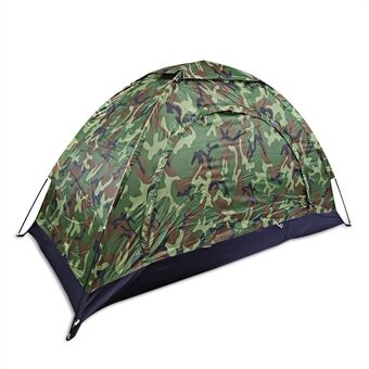 1-2 persoons anti-UV Outdoor winddichte tent voor kamperen vissen klimmen - camouflage
