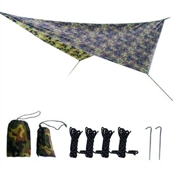 TM-0008 Camping Tarp draagbare waterdichte tent multifunctionele luifel voor Outdoor reizen wandelen picknick