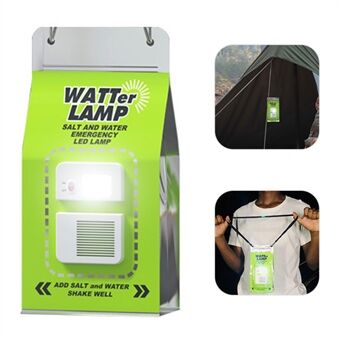 Outdoor Zout Water Lamp LED Emergency Camping Licht voor Camping Nachtvissen Draagbare Energie