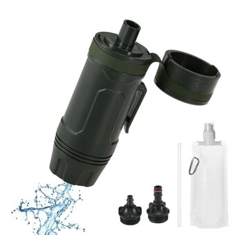 K8658 Draagbaar waterfilter Stro BPA-vrij waterfiltratiesysteem met tas voor Outdoor camping survival (FDA gecertificeerd)