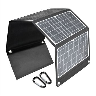 EA-30 30W opvouwbare Solar draagbare 12V Outdoor stroomgenerator USB-oplader