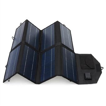 50W monokristallijn Solar Draagbare opvouwbare Solar Mobiele telefoon Powerbank voor kamperen Wandelen