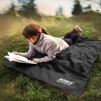 ROMIX Zakformaat opvouwbare strandpicknick campingdeken mat, afmeting: 110 x 160 cm