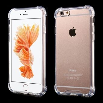 Acryl Back Cover + TPU Edge Back Cover voor iPhone 6s Plus/ 6 Plus - Transparant