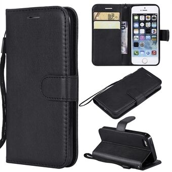 Wallet Leren Stand Case voor iPhone 5 / iPhone 5S / iPhone SE 2013